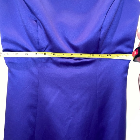 NWT Purple beautiful VINTAGE evening gown prom - Picture 9 of 12